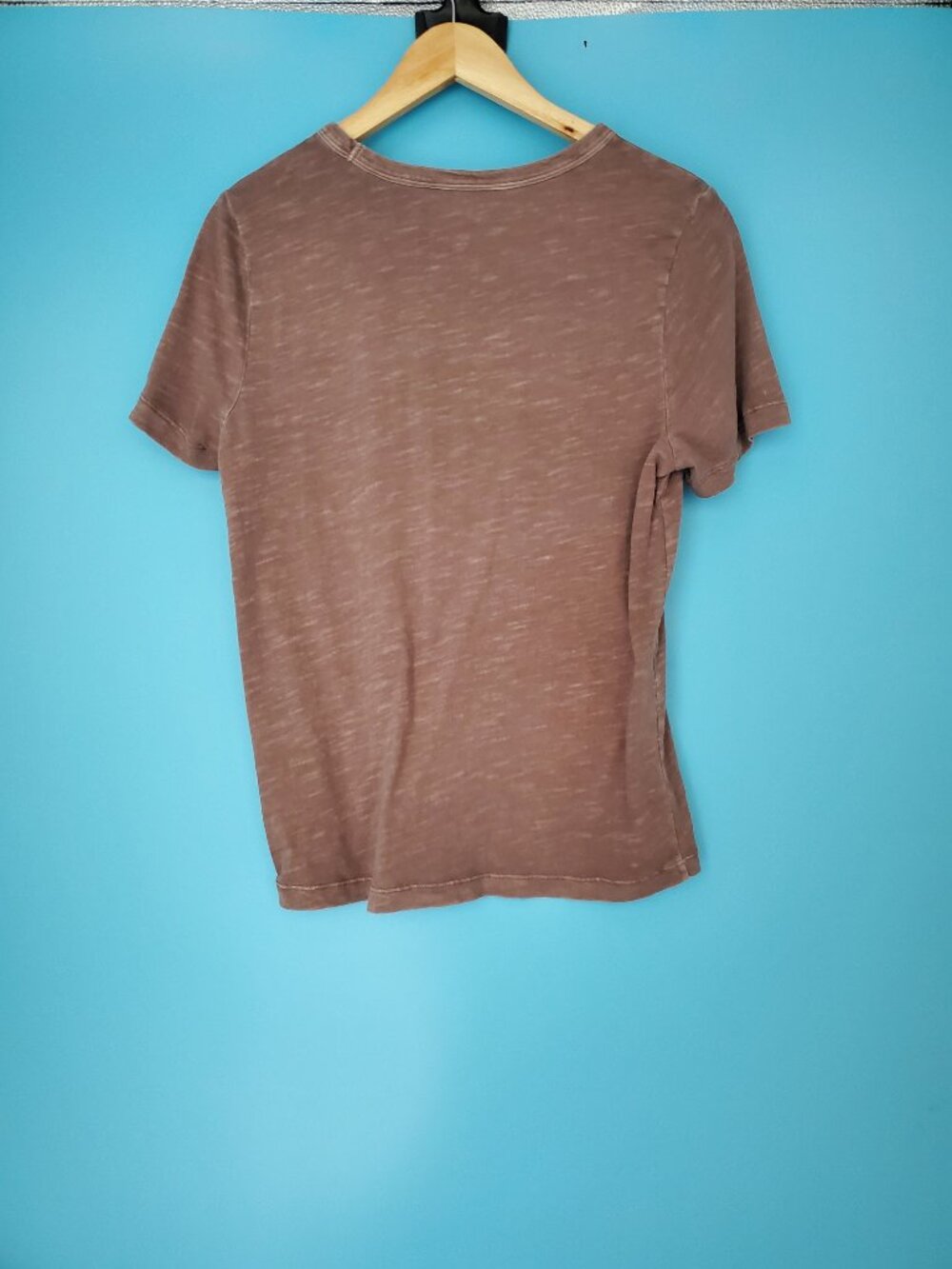 Universal Thread Tee Size Medium Brown Classic Short Sleeve - Picture 3 of 6